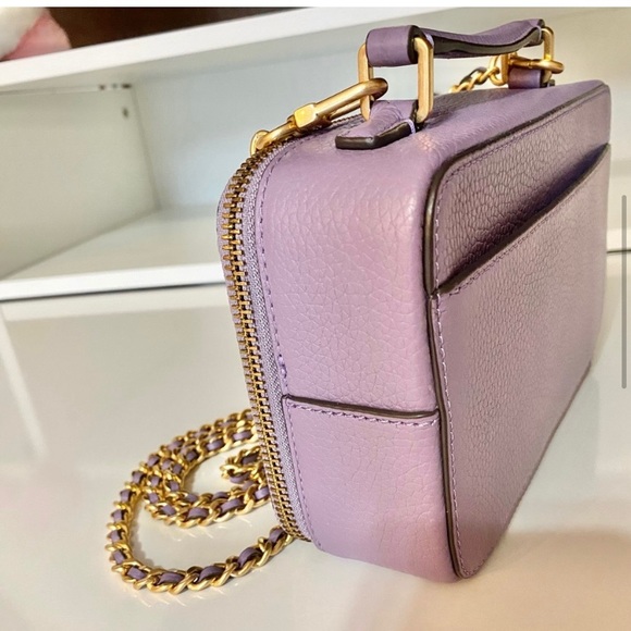 🚫SOLD🚫💜NEW💜Tory Burch Britten small top handle case bag/crossbody bag - Picture 5 of 8